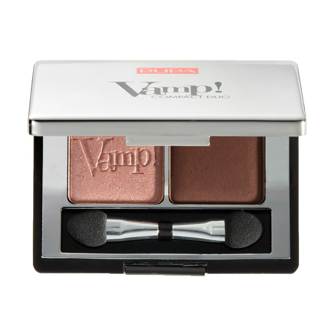 Компактні тіні для повік Pupa Vamp! Compact Eyeshadow Duo 002 Pink Еarth, 2.2 г